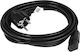Bachmann Schuko - IEC C13 Cable 3m Black (353.175)