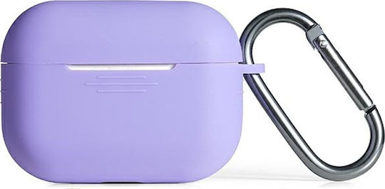 Beline Silicone Cover Θήκη Σιλικόνης σε Μωβ χρώμα για Apple AirPods Pro