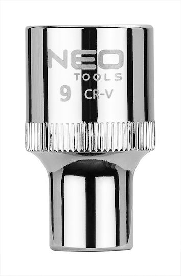 Neo Tools Καρυδάκι Εξάγωνο με Καρέ Υποδοχής 1/2" Διάμετρος 1/2"