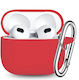 XO Калъф с кука в Червен цвят за Apple AirPods Pro