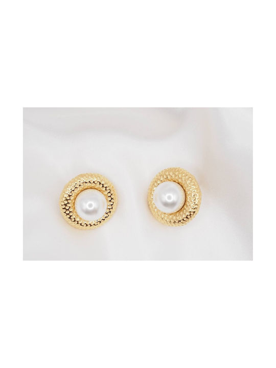 Earrings made of Steel Gold Plated