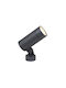 Zambelis Lights Outdoor Floor Lamp Projector LED 15W with Warm White Light Gray