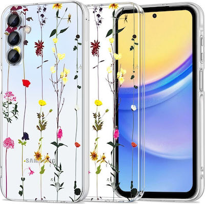 Tech-Protect Flexair+ Umschlag Rückseite Kunststoff Transparent (Samsung Galaxy A55 5G)