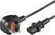 Microconnect Schuko - IEC C13 Power Cable Length 0.5m Black PE090405
