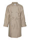 Kinder Trenchcoat Silver Mink