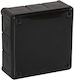 Viplast Surface Mounted Electrical Box IP55 in Black Color