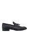 Men's Leather Loafers Black