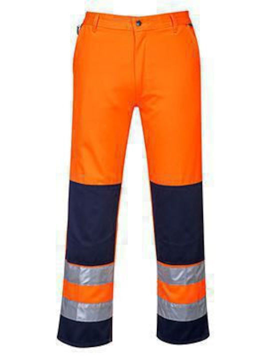 Portwest Reflective Work Trousers