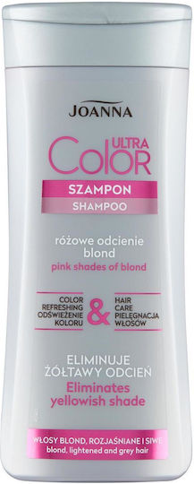 Joanna Ultra Color Blond & Gray Σαμπουάν Διατήρησης Χρώματος για Βαμμένα Μαλλιά 200ml
