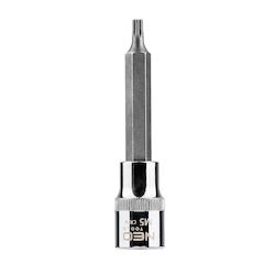 Neo Tools Дълъг Битов ключ с Spline връх и Квадратно Гнездо 1/2'' Размер M5x100мм 1бр