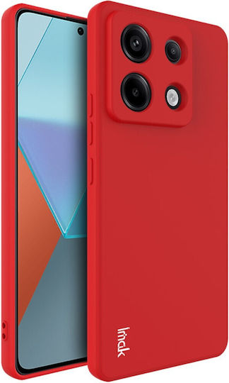 Imak Uc-4 Series Soft Ultra Slim Back Cover Silicon Roșu (Redmi Note 13 Pro 5G / Poco X6)