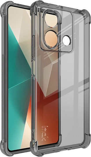 Imak Airbag Series Verstärkte Ecken Umschlag Rückseite Silikon Schwarz (Redmi Note 13 5G -> Redmi Note 13 5G)