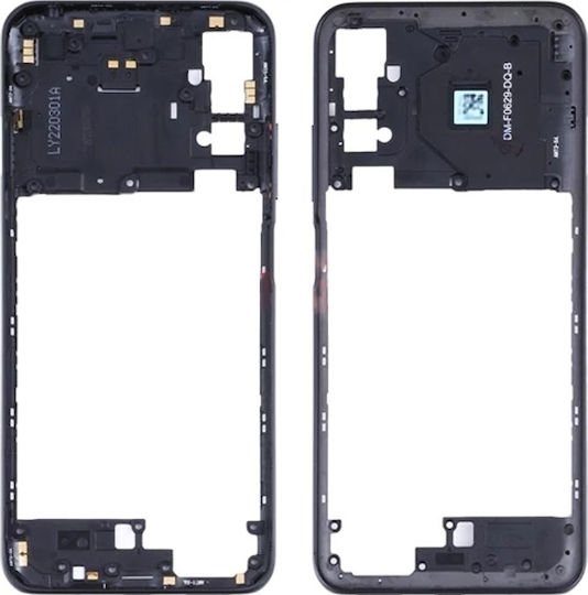 Μεσαίο Πλαίσιο Μαύρο για Poco M3 Pro Xiaomi Poco M3 Pro 5G