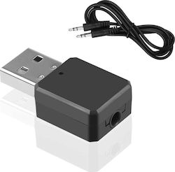 Alogy Bluetooth 5.1 Empfänger mit Ausgangsanschlüssen USB / 3,5 mm Klinke und Mikrofon