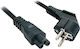 Lindy Schuko - IEC C13 Cable 2m Μαύρο 30405
