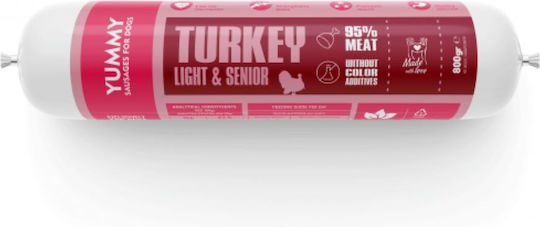 Nature's Food Yummy Salami Dog Diet with Turkey 800gr
