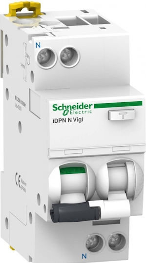 Schneider Electric Differential Coupling Switch Phase Relay Earth Leakage 16A Bipolar with Voltage 230V