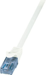 LogiLink CP3061U U/UTP Cat.6a Cablu Ethernet 3m Alb