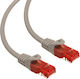 Maclean Energy U/UTP Cat.6 (Gigabit) Καλώδιο Δικτύου Ethernet 3m Γκρι