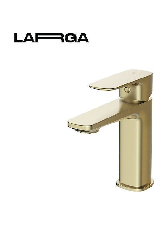 Cersanit Larga Mixing Sink Faucet Gold