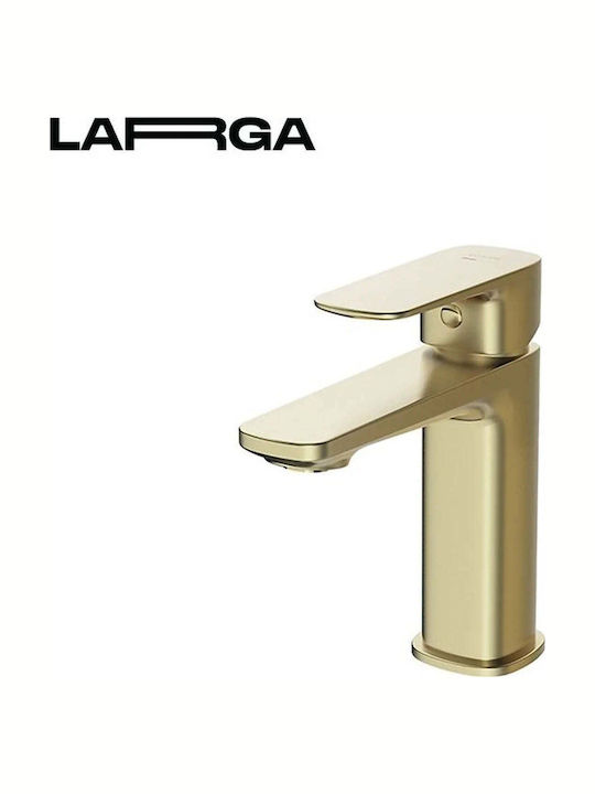 Cersanit Larga Mixing Sink Faucet Gold