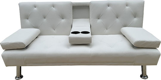 Rest Canapea Cu Trei Locuri Pat Alb 168x88x79cm