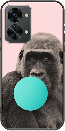 Bubblegum Gorilla Back Cover Silicone Multicolour (OnePlus Nord 2T)