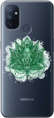 100 Witch Leaf Задна Корица Силикон 1.5мм Прозрачен OnePlus Nord N100