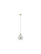 Paulmann Neordic Pendant Light Single-Light for Socket E27 Gold