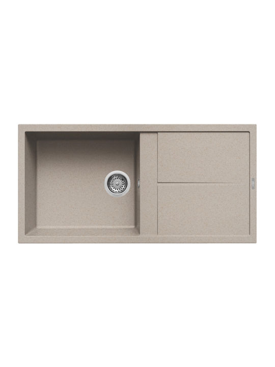 Elleci Unico 480 LGU48051 Drop-In Мивка от Синт...