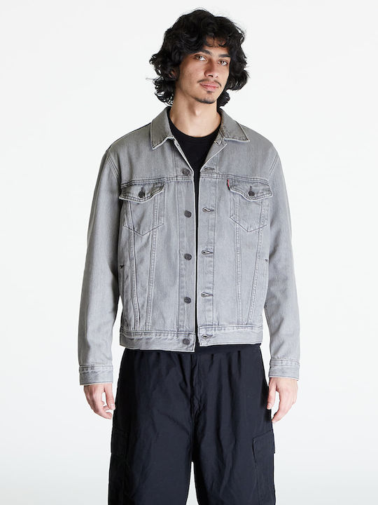 Levi's Trucker Деним Мъжко Яке Сиво