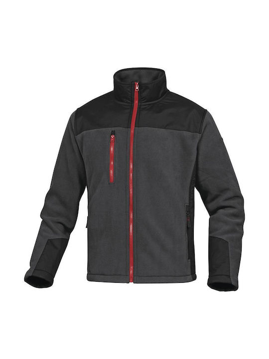 Delta Plus Work Fleece Jacket Gray