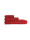 Homeline Πετσέτα Προσώπου 5005 50x90εκ. Red Βάρους 600gr/m²
