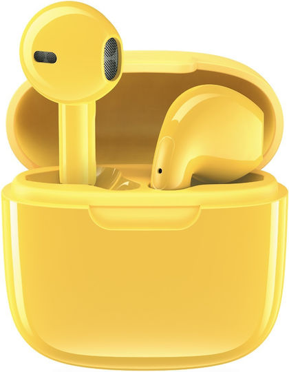 ATC ATC-25 In-ear Bluetooth Handsfree Căști cu Carcasă de Încărcare Galben