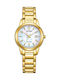 Citizen Women's Watch with Gold Metal Bracelet
