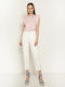 Women's Jean Trousers White