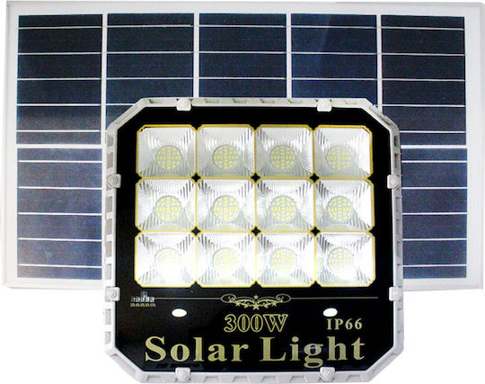 ForHome Ηλιακός Προβολέας LED 300W με Τηλεχειριστήριο
