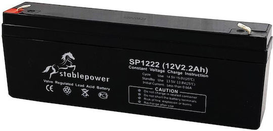 KAL Electronics UPS Batterie mit Kapazität 2.2Ah und Spannung 12V SP1222 1Stück