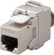 Microconnect Keystone module CAT6a, STP RJ45 to IDC connectors