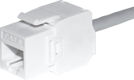 Netrack 105-37 Keystone Jack Module RJ45 cat. 5e UTP, tool-free Netrack
