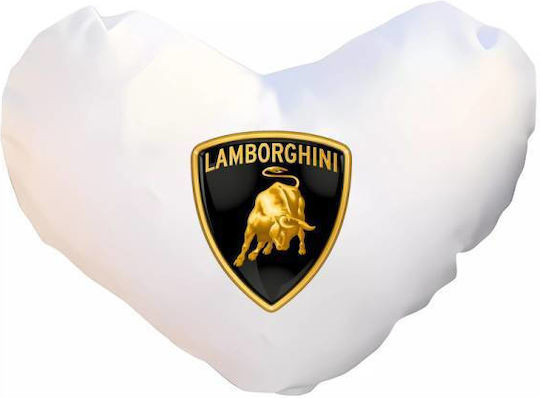 Takeposition Perna I Love Lamborghini Alb 40x40 cm