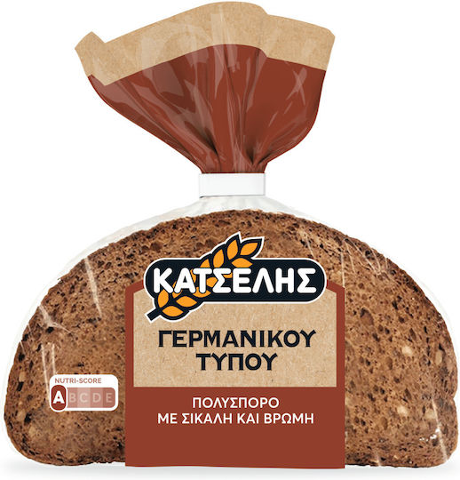 Bread Rye Γερμανικού Τύπου 500gr 1pcs 5201673007326