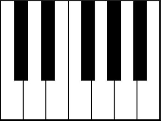 Yamaha Replacement Octave Black Keys for PSRS670 Ανταλλακτικά Πλήκτρα ZQ055500