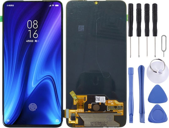 O ecran cu Mecanism Tactil pentru Xiaomi Mi CC9, Xiaomi Mi 9 Lite, Xiaomi Mi 9 Lite (Negru)