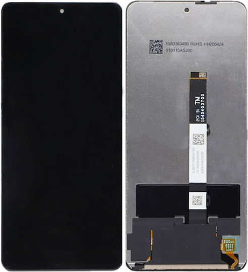 LCD Screen with Touch Mechanism for Xiaomi Mi 10T Lite 5G Poco X3 Poco X3 Pro Poco X3 NFC Black