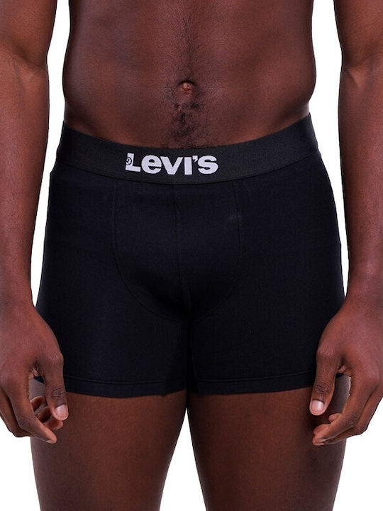 Levi's Ανδρικά Μποξεράκια Μαύρο 2Pack
