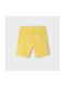 Mayoral Kids Shorts/Bermuda Fabric Yellow