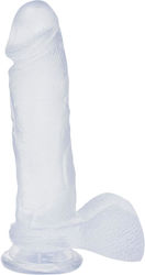 Boss Of Toys Dildo με Όρχεις και Βεντούζα Γκρι 22cm Boss Of Toys Dildo με Όρχεις και Βεντούζα Γκρι 22cm