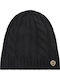 Beanie Unisex Beanie Knitted in Black color