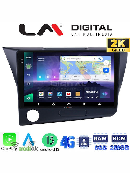 LM Digital Ηχοσύστημα Αυτοκινήτου για Honda CR-Z 2010 > 2018 (Bluetooth/USB/WiFi/GPS/Apple-Carplay/Android-Auto)
